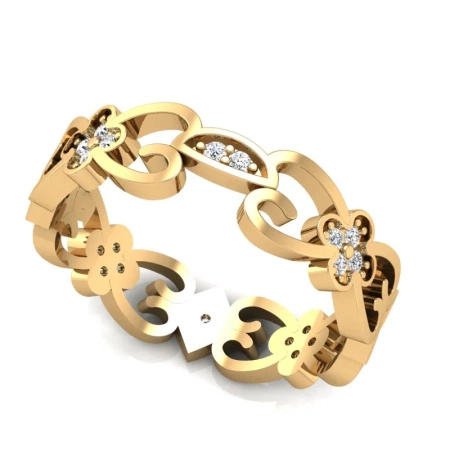 Pierścionek z cyrkoniami