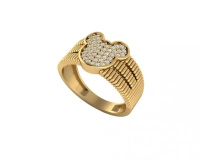 Pierścionek z cyrkoniami