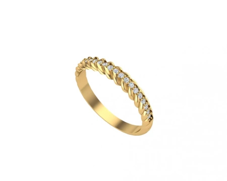 Pierścionek z cyrkoniami