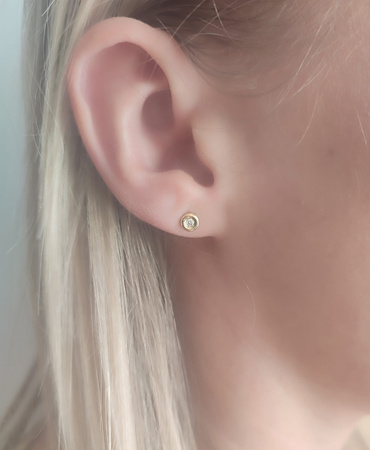 Kolczyki z brylantami